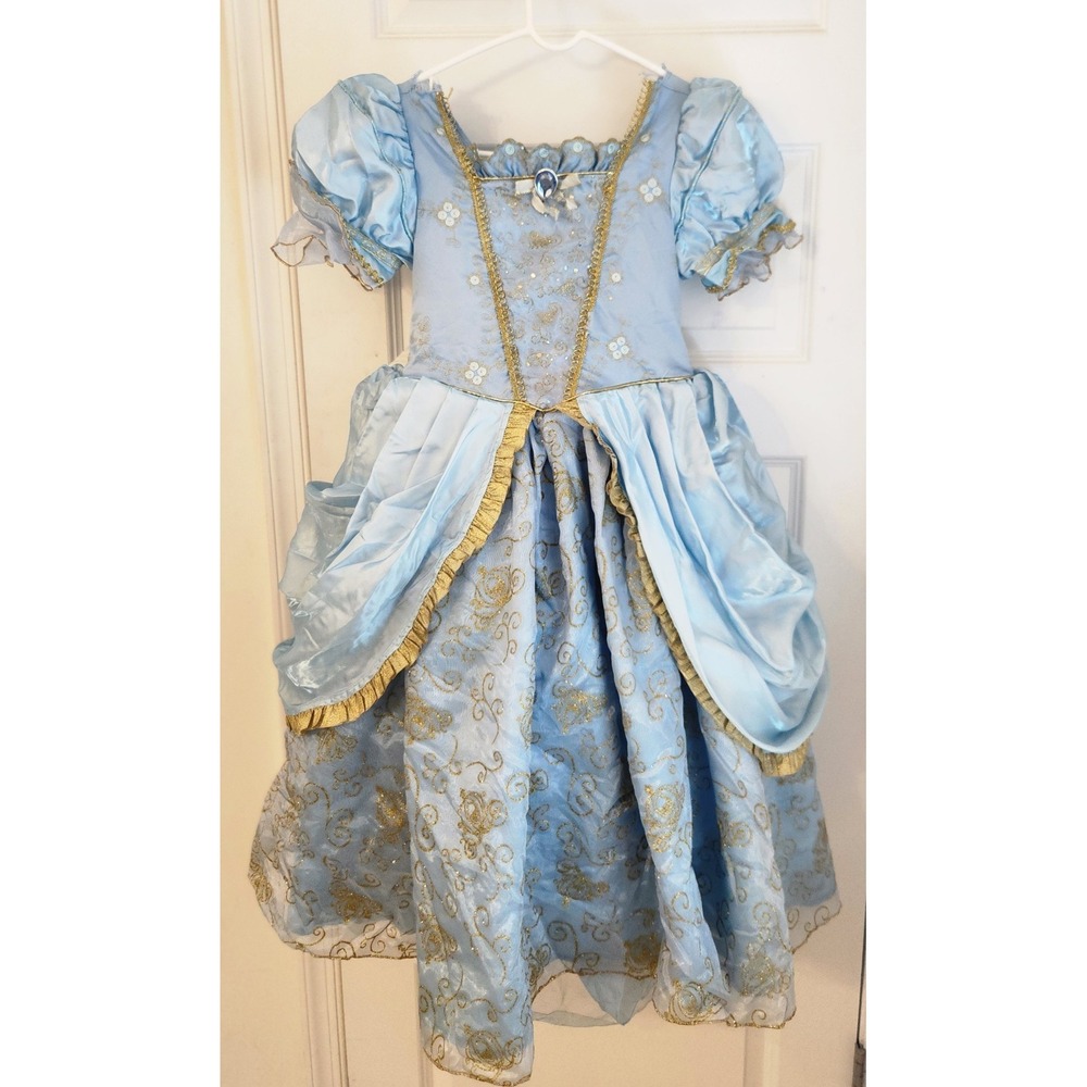 Vtg Disney Tutu Cinderella Dress Size‎ 7/8 FLAWED SELLING AS IS
